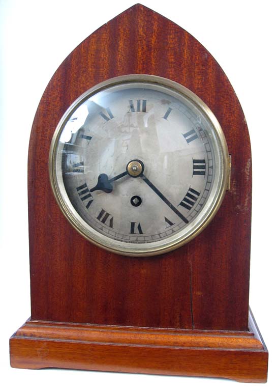 Tame Side, English single fusee mantle clock. — Antique Clocks Price Guide