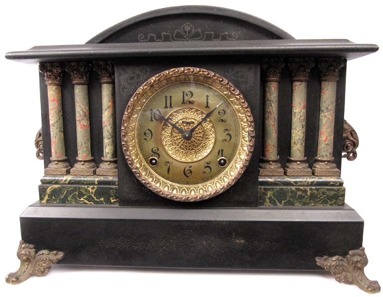 Ingraham mantle clock. — Antique Clocks Price Guide