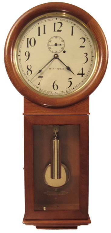 Seth Thomas No. 2 Regulator clock. — Antique Clocks Price Guide