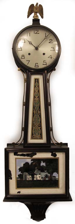 New Haven "Willard" banjo clock. — Antique Clocks Price Guide