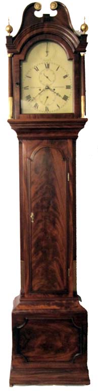 English tall case clock by John Lord of Farringdon. — Antique Clocks Price Guide
