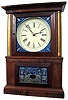 Rare miniature case on case clock. 