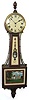 Waltham banjo clock.