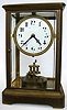 400 day disc pendulum Crystal Regulator Clock