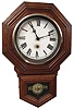 Sessions solid oak wall clock.