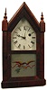 Ansonia Brass Co., Bristol, Conn. miniature steeple clock.