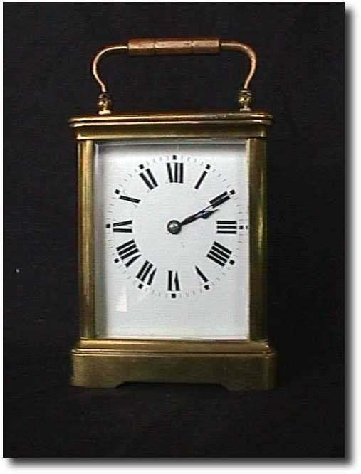 Corniche Carree Carriage Clock — Antique Clocks Price Guide