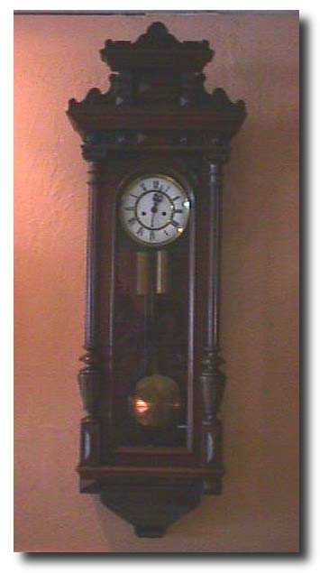 2 Weight Vienna Regulator Wall Clock, Circa 1900 — Antique Clocks Price Guide