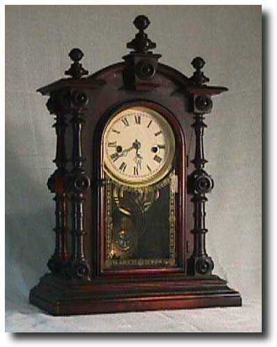 Welch "Patti V.P." Mantel Clock, Circa 1875. — Antique Clocks Price Guide
