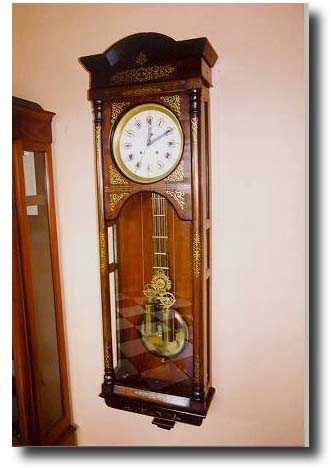 Fine Rosewood Regulator Wall Clock, circa 1830 — Antique Clocks Price Guide
