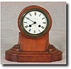 Small Wood French Mantel Clock, Circa 1900