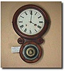 Ingraham "Ionic " Wall Clock, Circa 1910.