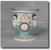 Old Paris China Clock, Circa 1830.