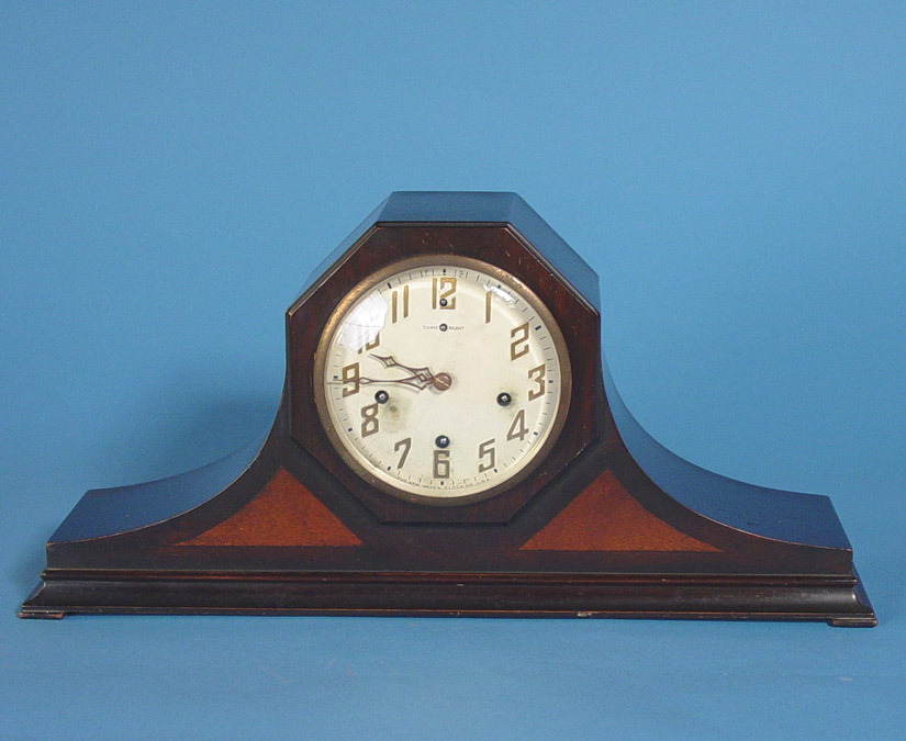 American New Haven Clock Co. Westminster Mantle Clock, — Antique Clocks Price Guide