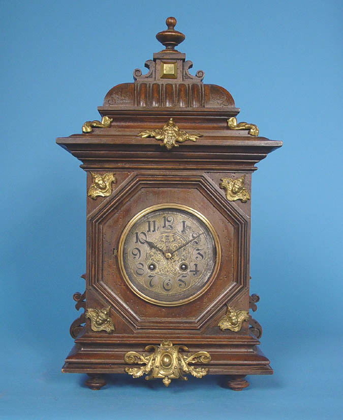 German Keinzle Ormolu Mounted Clock, — Antique Clocks Price Guide