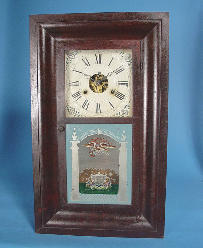 American Seth Thomas, Plymouth Hollow, Conn. Shelf Ogee Clock, — Antique Clocks Price Guide