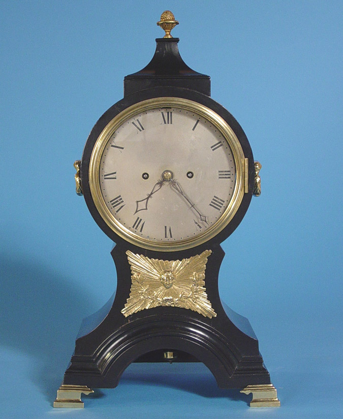 English John Johnson, Grays Inn Passage Rare Ebonized Balloon Bracket Clock, — Antique Clocks Price Guide