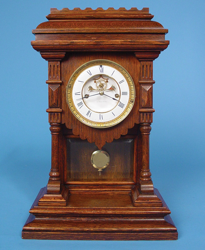 American E.N. Welch, Forestville, Conn. "Khedive" Clock, — Antique Clocks Price Guide