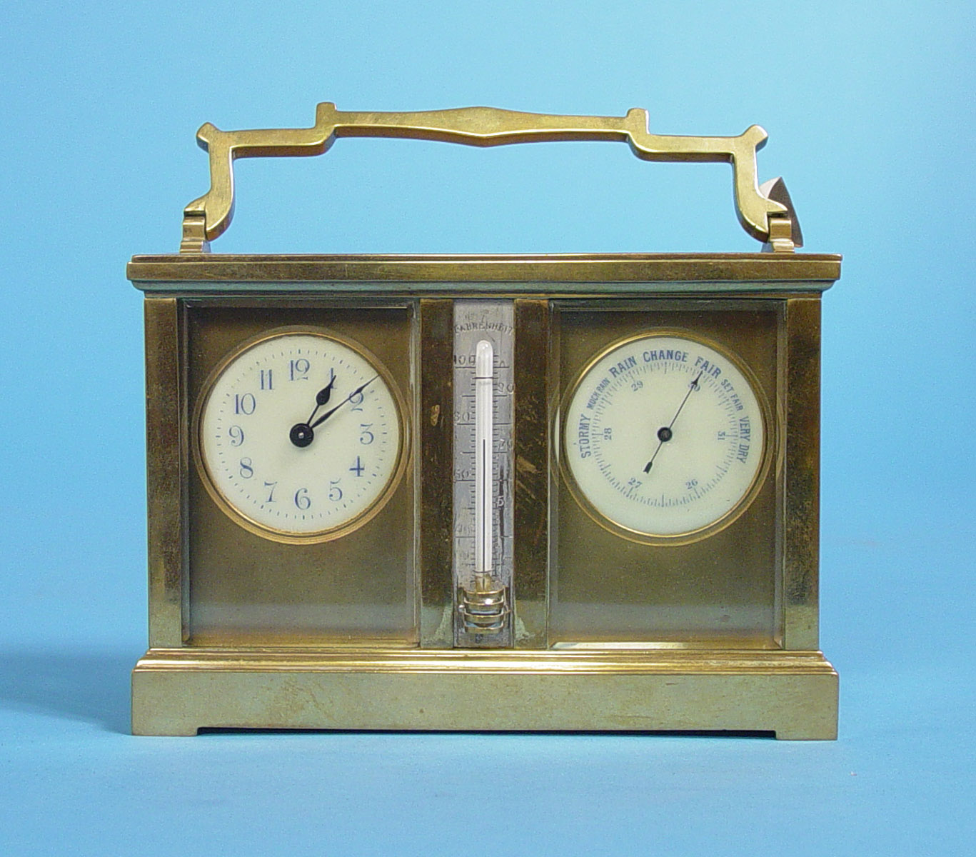French Couaillet Compendium Carriage Clock, — Antique Clocks Price Guide