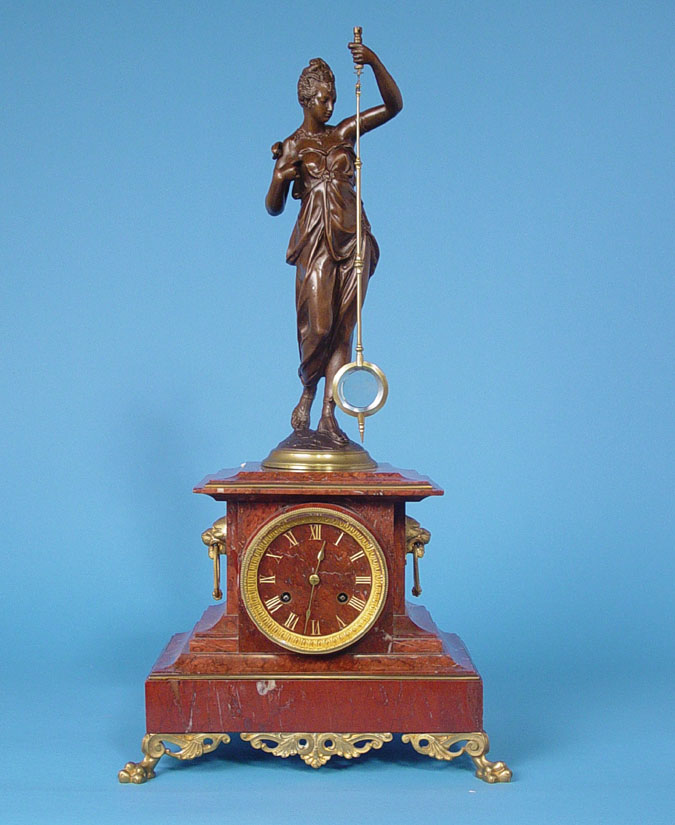 French Movement Marked GLT (Possibly Guillemet) French Mystery Conical Pendulum Clock, — Antique Clocks Price Guide
