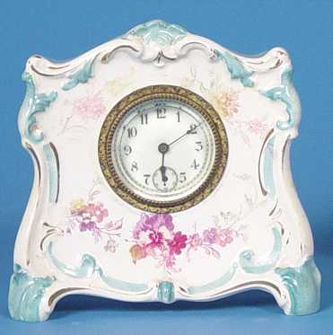 American Royal Bonn/Ansonia Clock Co. Miniature Ansonia Royal Bonn Timepiece, — Antique Clocks Price Guide