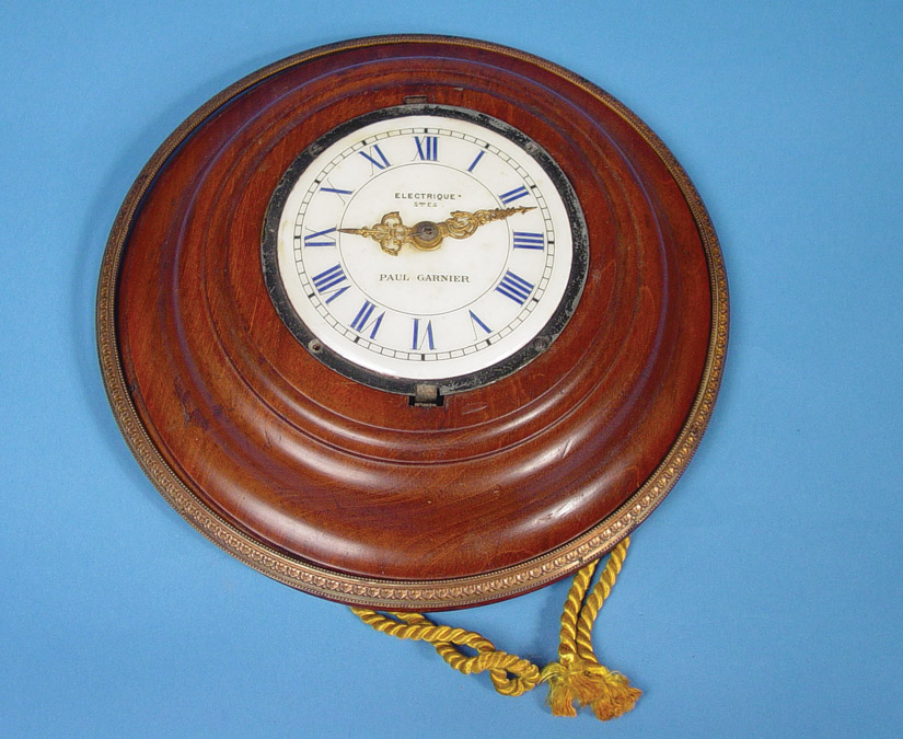French Paul Garnier, Paris Walnut Slave Clock, — Antique Clocks Price Guide