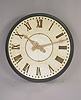 American Self Winding Clock Company Rare Marble and Bronze Gallery Wall Clock,
