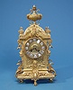 French Japy Freres Fancy Victorian Ormolu Bronze Clock,