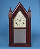 American Chauney Boardman Mahogany Steeple Clock,