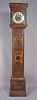 English Elliot, London Marquetry Queen Anne Style Walnut Long Case Clock,