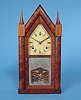 American Chauncey Boardman, Bristol, Connecticut Fusee Steeple Clock,
