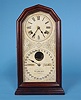American Ithaca Calendar Clock Co. "No. 11 Octagon" Double Dial Calendar Clock,