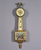 American Waltham Clock Co. Miniature Presentation Banjo Timepiece,