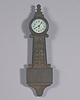 American Continental Clock Co. Miniature Cast Iron Banjo Timepiece,