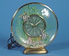 American Sessions Clock Co. Sessions Aquarius Electric Animated Fish Timepiece,