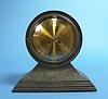 French Vincenti and Co. Rare Art Nouveau Bronze Mantle Clock,