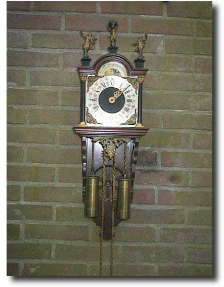 Dutch Schippertje Wallclock, Moonphase and Chimes — Antique Clocks Price Guide