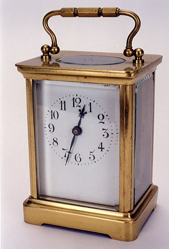 A FRENCH CARRIAGE CLOCK, — Antique Clocks Price Guide