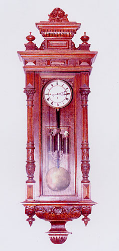 VIENNA GRANDE SONNERIE WALL CLOCK, Austria, 19th century, — Antique Clocks Price Guide