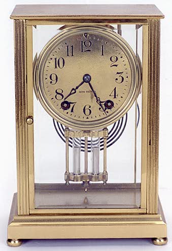 SETH THOMAS SHELF CLOCK, — Antique Clocks Price Guide