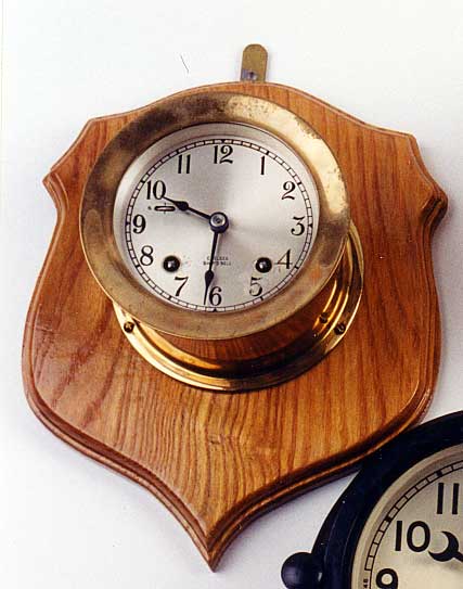 A "CHELSEA SHIP'S BELL" CLOCK, — Antique Clocks Price Guide