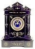 FRENCH VICTORIAN MANTLE CLOCK,