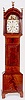 MAHOGANY CASED GRANDFATHER FLOOR CLOCK, F. H. Crossman clock maker, Newton Abbot, Devon, southwestern England, 19th century;