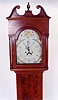 AMERICAN TALL CASE FLOOR CLOCK, Thomas Crow clockmaker, Wilmington, Delaware, c.1797-1845,