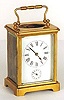 FRENCH CARRIAGE-ALARM CLOCK,