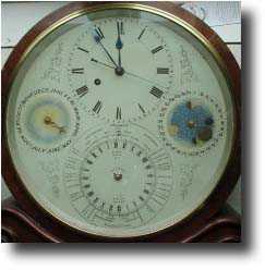 British World time and Calendar clock c1860 — Antique Clocks Price Guide