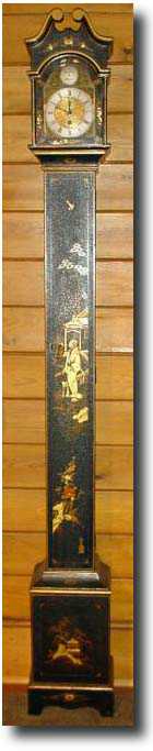 British mini longcase clock c1920s — Antique Clocks Price Guide
