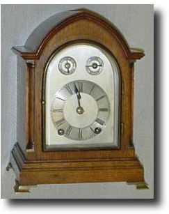 German Winterhalter and Hofmeyer mantel clock, c. 1900 — Antique Clocks Price Guide