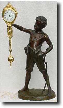 Mystery clock by Junghans, c1900 — Antique Clocks Price Guide