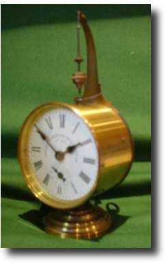 Farcot Rotary pendulum with alarm, c1880 — Antique Clocks Price Guide
